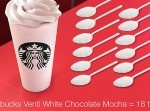 スタバのドリンクには“小さじ２５杯”（コーラの３倍）の砂糖が入っていた！？