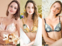 芸術の秋は胸元から。PEACH JOHN、クリムト「接吻」柄のブラ発売