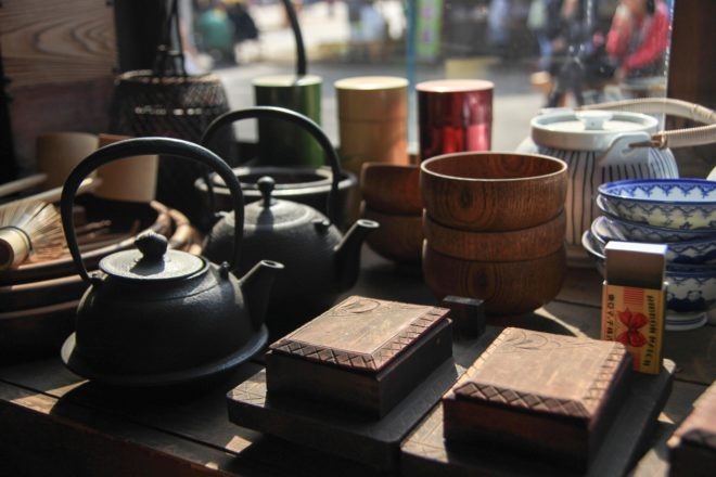 急須や茶筒など