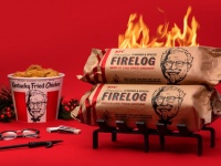ああ幻想のフライドチキン。KFCが燃やすとフライドチキンの香りが広がる薪を今年も販売（アメリカ）