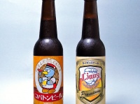 コバトンビールとライオンズビール（編集部撮影）