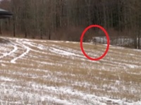 ルーマニアでUFOに乗り込む宇宙人がUFOに乗り込む姿が目撃される。プークスクスとなるその姿とは？