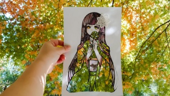 とっても、キレイ（写真はEricaさんのツイートより）