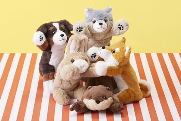 好きなポーズがとれる進化系ぬいぐるみペンポーチ「ポーズー」に新たに5種類が仲間入り！