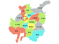 「名古屋って都会だよね」、その時の名古屋の範囲を示した図（画像はSora Arakawa（arkw）（＠arkw0）さんから）