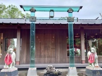 「こんな鳥居あるんだ！？」「すごく素敵」　世にも珍しい〝透きとおる鳥居〟にネット感嘆→なぜガラス製？神社に聞いた