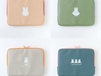 かわいいのに大人向け。ミッフィー、マルチステーショナリーポーチ＆タブレットケース発売