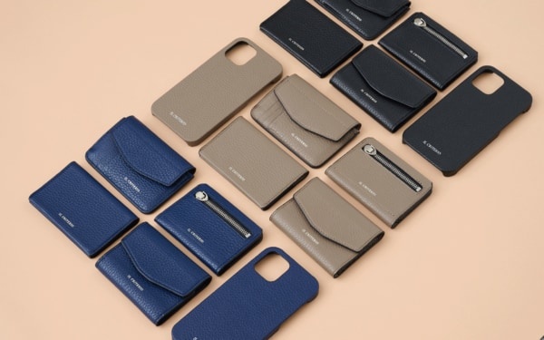 便利なのに高級感たっぷり。キャッシュレス対応の革製スマホケース