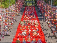 17万人が驚がくした〝命がけの雛飾り〟　圧巻の118段...「日本の誇りです！ 凄すぎる」と絶賛の声