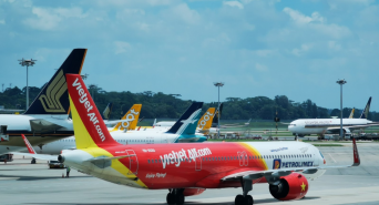 ベトジェットエアのプレスリリース画像