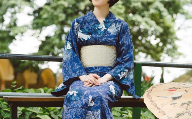 Resting woman