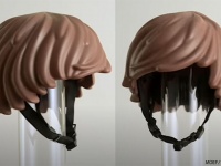 大人だって被りたい！おもちゃの人形のかつらを完全再現した子供用ヘルメット