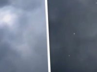 UFO艦隊なのか？白昼に現れた点滅する奇妙な光（アメリカ）