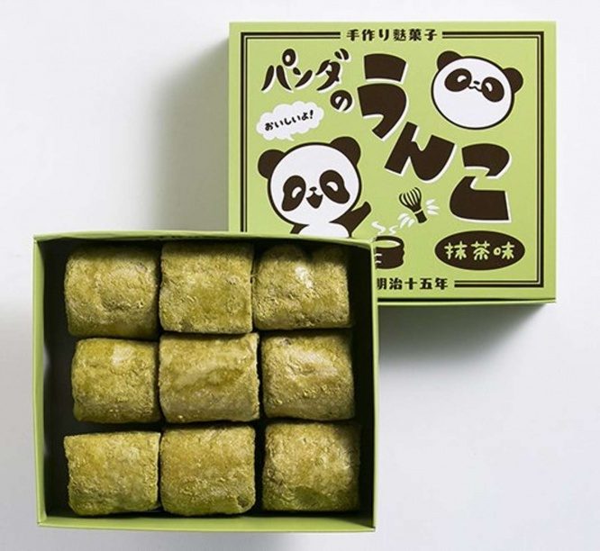 「パンダのうんこ」BOX（画像提供：株式会社松尾）