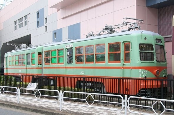 墨田区の東武博物館に保存されている日光軌道線の電車（Rs1421さん撮影、Wikimedia Commonsより）
