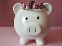 ちゃんと貯めてるの。うふ。