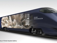 旅するアートカフェ新幹線「GENBI SHINKANSEN 現美新幹線」、2016年春頃に運行予定