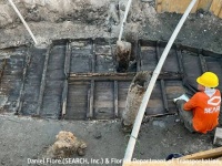 高速道路を工事中、1800年代の保存状態が極めて良い難破船を発見
