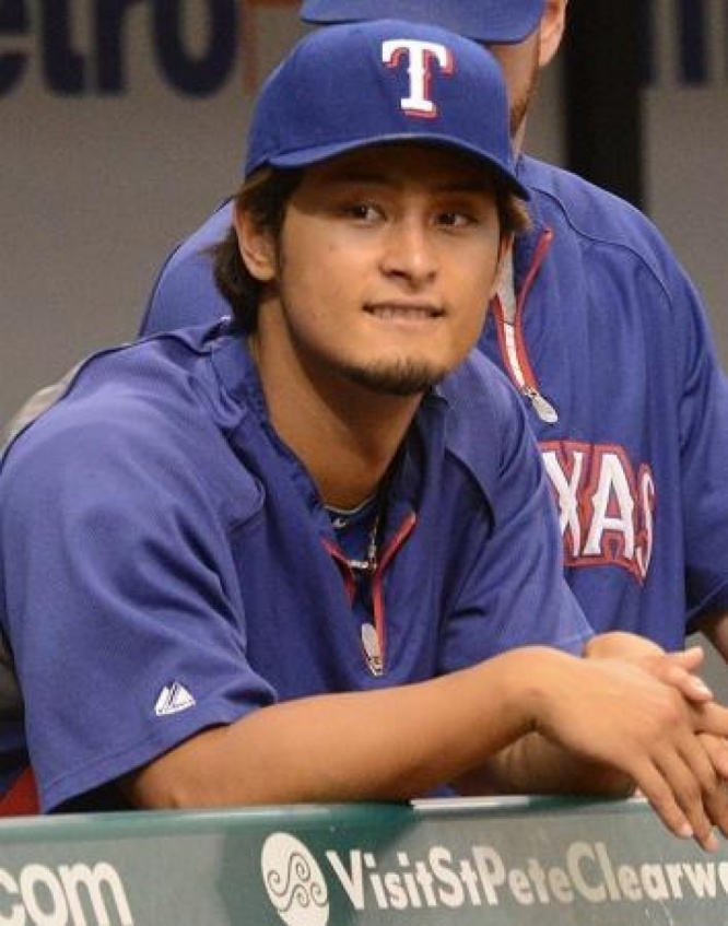 ダルビッシュ有（写真はレンジャーズ時代）