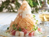 新感覚ひんやりフード。KIHACHIの“かき氷パスタ”がこの夏も登場