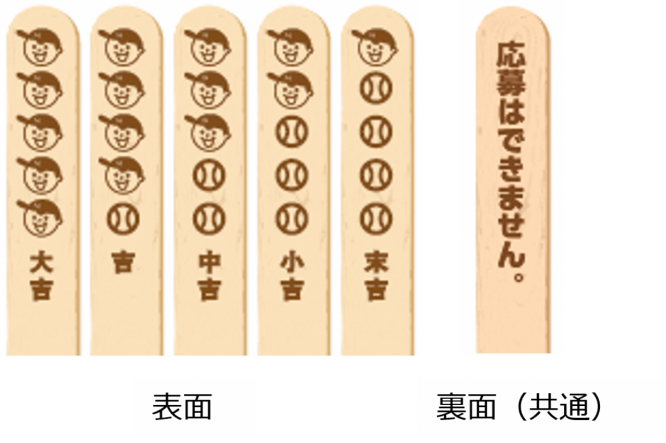 「ホームランバー(R)」おみくじ