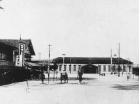 明治時代の金沢駅（Wikimedia Commonsより）