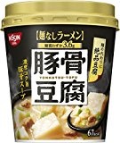 日清食品 日清 麺なしラーメン 豚骨豆腐スープ 24g×6個