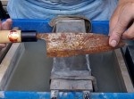 【ビフォーアフター】錆びだらけの包丁を職人さんが磨いたら！