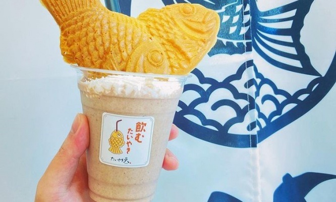 「思っていたよりたい焼き！」と大人気　名古屋で爆誕した「飲むたい焼き」って...ナニモノ⁉