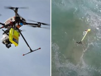 ドローンがグッジョブ！溺れた人に浮輪を運び無事救出に成功（オーストラリア）