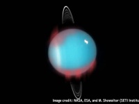 天王星で赤外線のオーロラを初観測、生命が居住可能な惑星を知るヒントに