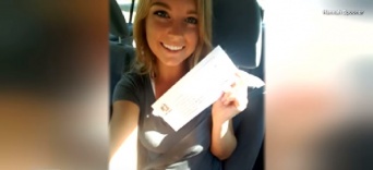 ピザ1年分を当てた19歳の女性、その後にとった行動が素晴らしすぎると話題に