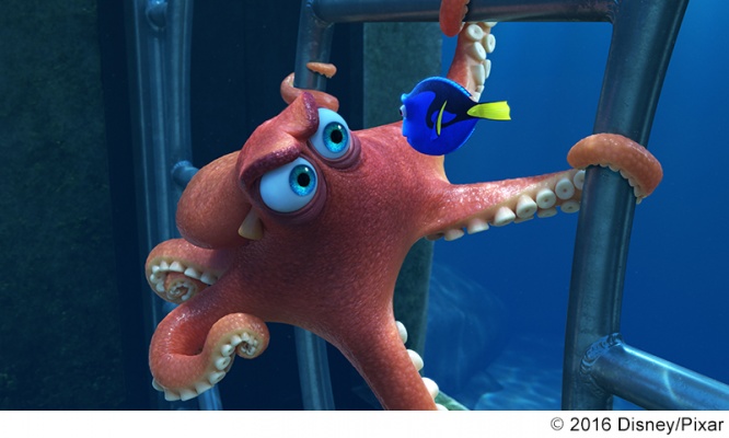 10月8日は世界タコの日！『ファインディング・ドリー』人気キャラ・ハンクの人気の秘密を監督が明かす