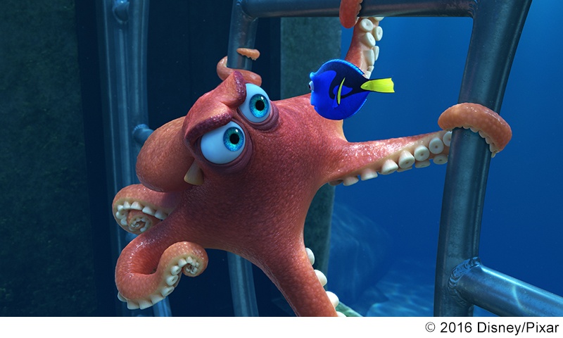 10月8日は世界タコの日！『ファインディング・ドリー』人気キャラ・ハンクの人気の秘密を監督が明かす