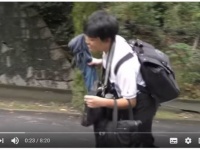 画像は、広島市立牛田中学校PC放送部制作ビデオ「The School Bag is Heavy」よりキャプチャ