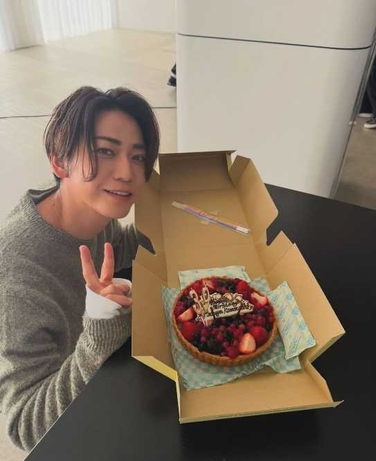 "Instagram:亀梨和也(@k_kamenashi_23)より "