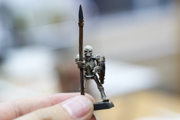 架神恭介と体験するミニチュアゲーム『ウォーハンマー』塗装編33