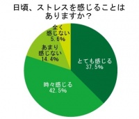 若手ビジネスパーソンの8割が、日頃ストレスを感じて生きている！「ストレスの実態調査」