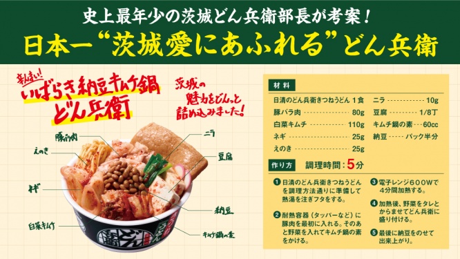 茨城県　どん兵衛