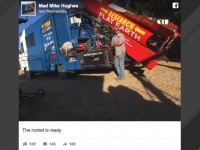 地球は平らだと信じる米国の男性が自作ロケットで間もなく上空へ「地球球体説に終止符を打つ」
