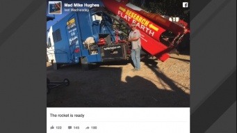 地球は平らだと信じる米国の男性が自作ロケットで間もなく上空へ「地球球体説に終止符を打つ」