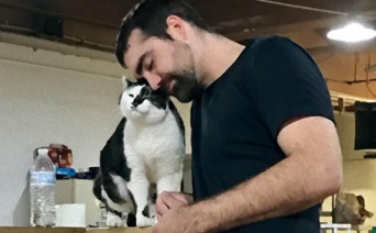 猫、またしてもヒゲメンを恋の罠に。自宅の隣に保護施設が引っ越してきたところから始まる猫とヒゲメンの物語