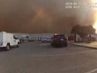 山火事発生！付近に動物保護施設が！救援隊や警察らが一丸となって動物たちを無事避難させる（アメリカ）