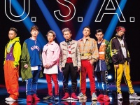 DA PUMPの29thシングル「U.S.A.」（初回生産限定盤A）のジャケット。レーベルはエイベックス傘下のSONIC GROOVE。