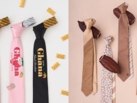 上級者が贈るバレンタイン。giraffe×ロッテのコラボでおしゃれなネクタイが登場