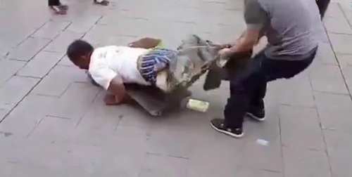 物乞い詐欺