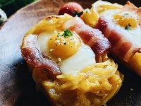 パスタを器に変えてぱっくり。ボートに乗ったカルボナーラの作り方【ネトメシ】