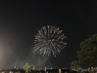 西日本大濠花火大会2018（そらみみさん撮影、Wikimedia Commons