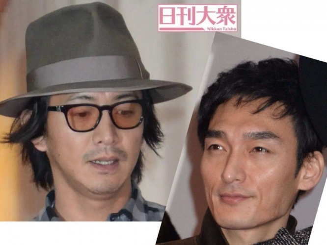 木村拓哉(左)と草なぎ剛