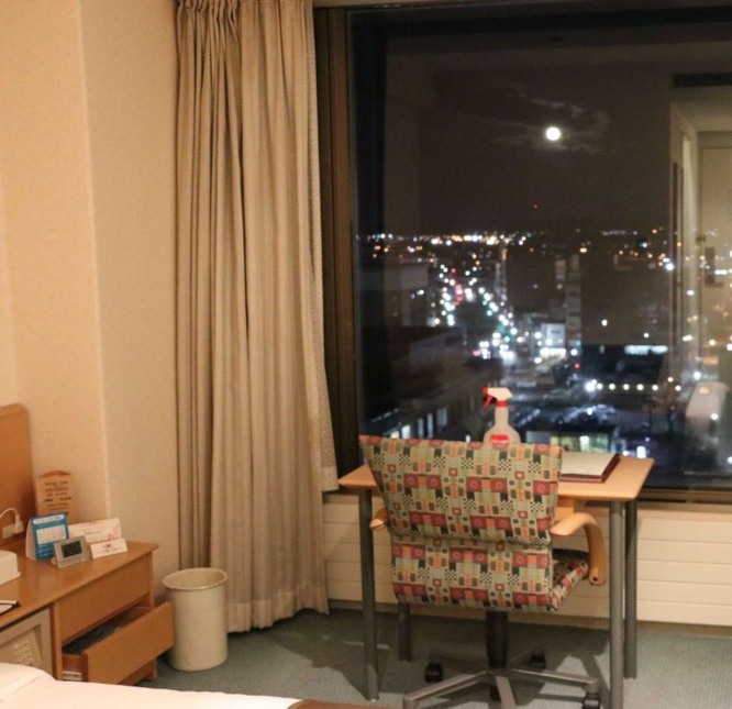 ワーケーションにぴったり、夜景も綺麗